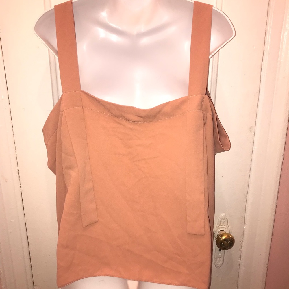 ASOS • Soft Cold Shoulder Top with Strap • 10 - Picture 3 of 7